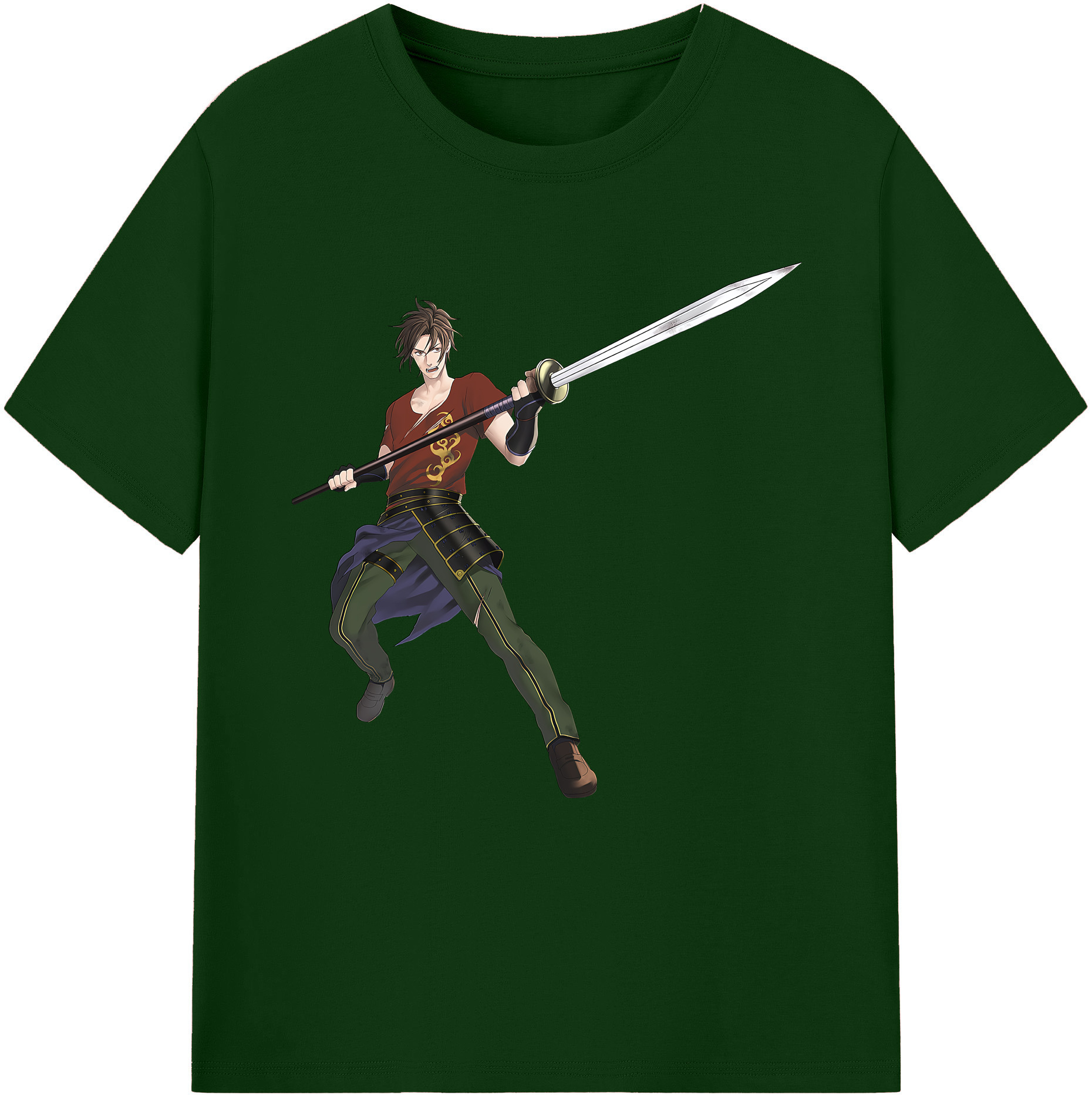 （画像用） 刀剣乱舞 Touken Ranbu 綿100％半袖Tシャツ（フロントプリント）